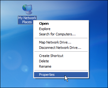 Мои сетевые окружения в Windows XP