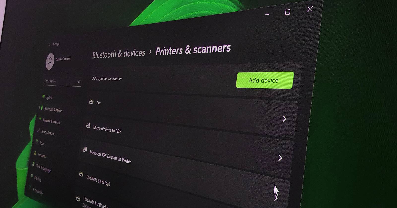 Удаление принтера в Windows 11 и 10