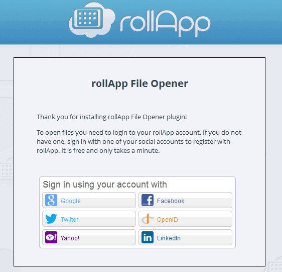 Открывать и редактировать файлы в Firefox через rollApp