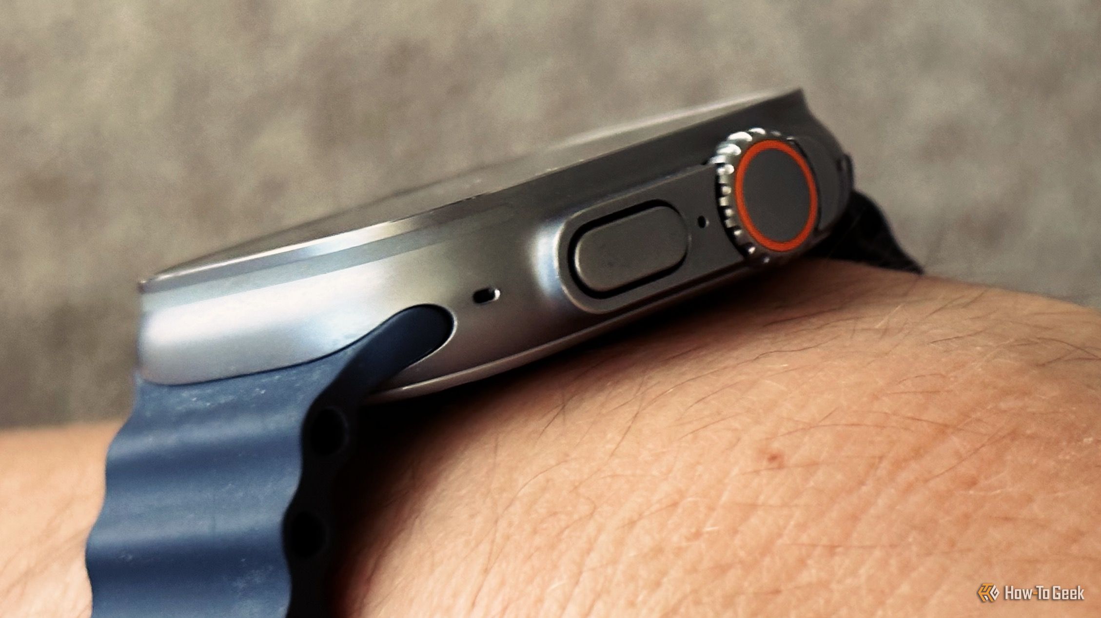 Цифровая коронка на Apple Watch Ultra