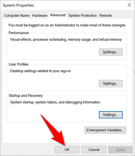 Закрытие окна 