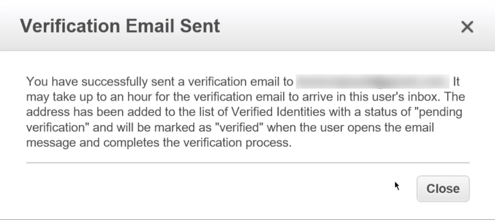 Подтверждение: письмо для верификации отправлено