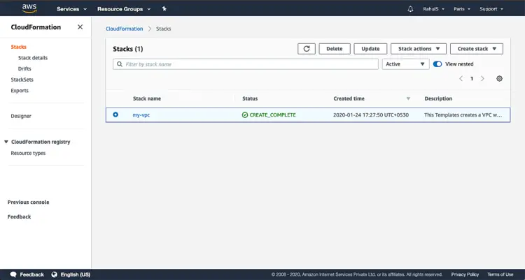 Список стеков