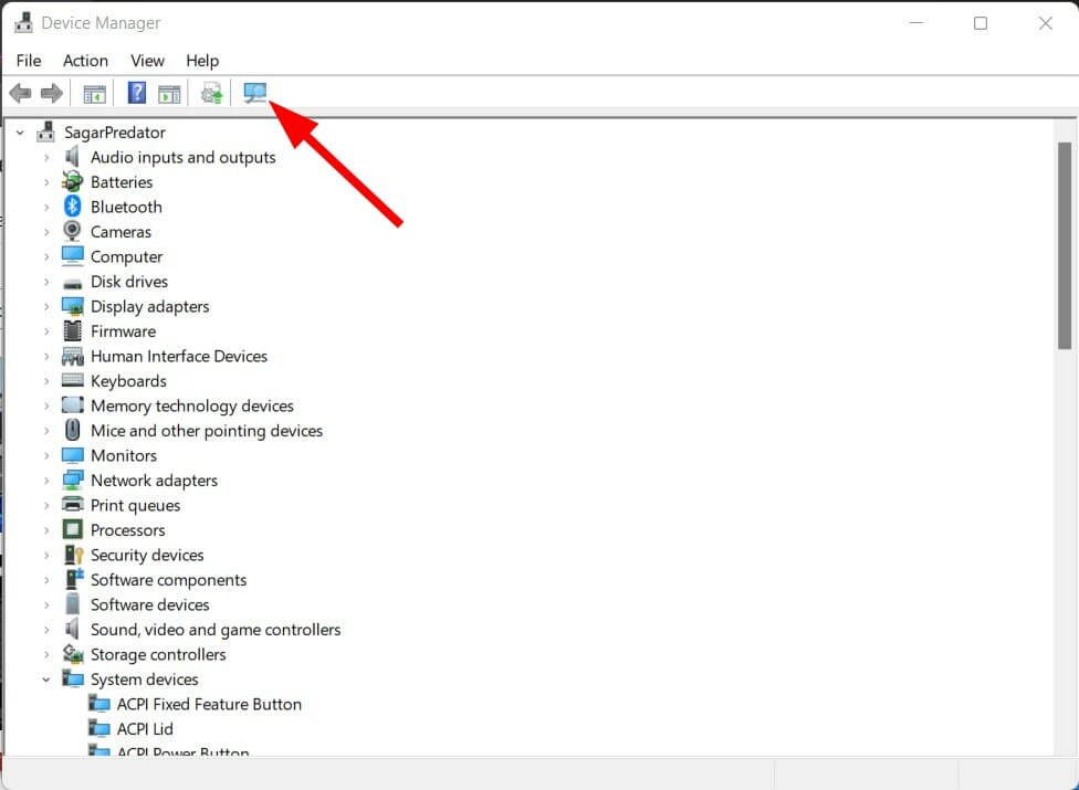 Сканирование оборудования