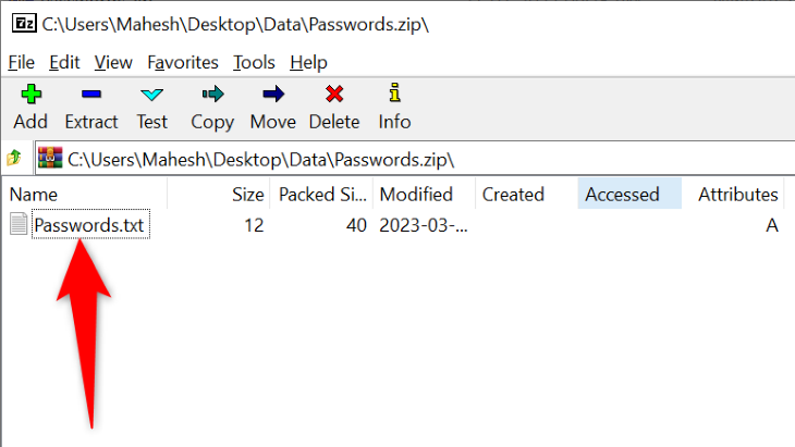 Откройте текстовый файл.
