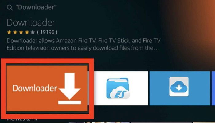 Fire TV Downloader в магазине