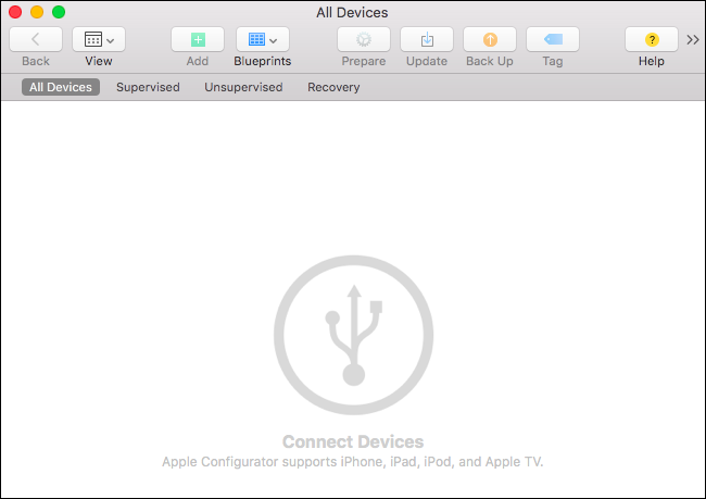 Подключите устройство к Mac через USB