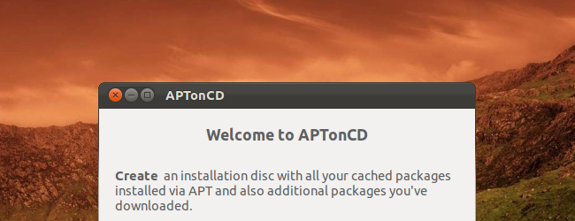 Резервные копии пакетов Ubuntu с APTonCD