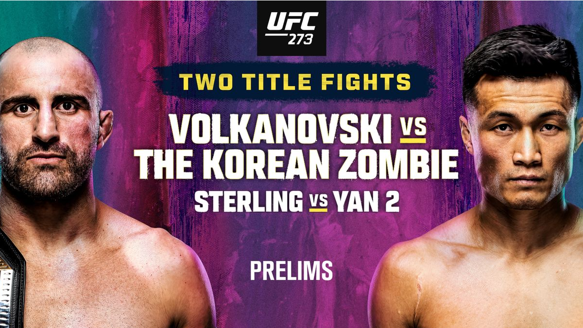 Как смотреть UFC 273 в США и за границей