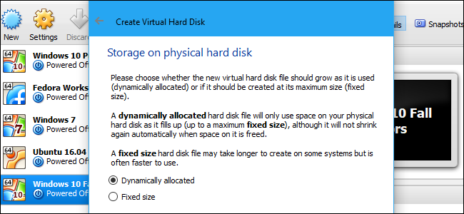Конвертация VDI в VirtualBox: fixed ↔ dynamic