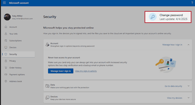 Microsoft 365 パスワードを安全に変更する方法