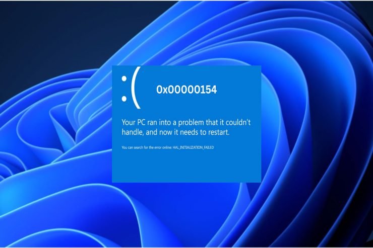 Ошибка BSOD 0x00000154 в Windows 11 — исправление