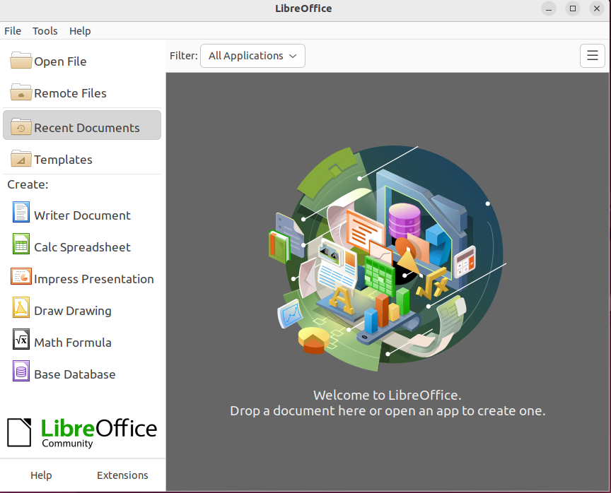 LibreOffice на Ubuntu