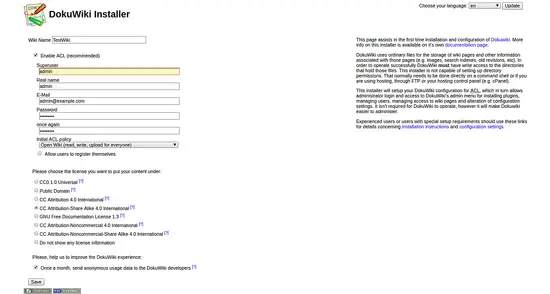 Установка DokuWiki на Ubuntu 18.04