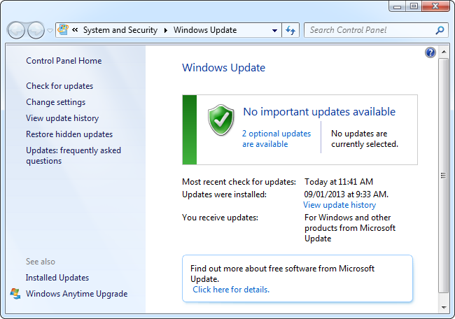 Центр обновления Windows