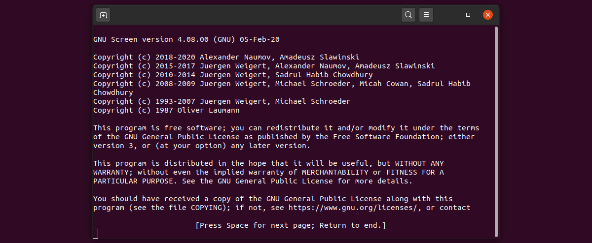 GNU Screen в Linux — краткое руководство