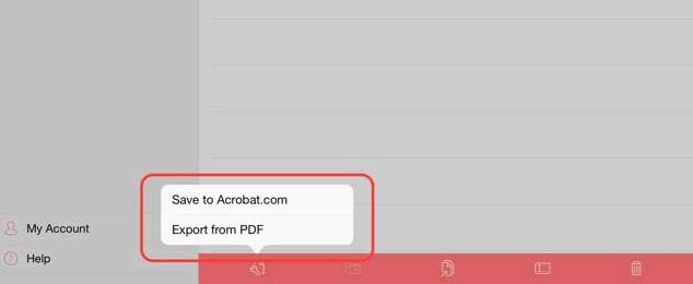 Перемещение PDF для офлайн-доступа в приложении.