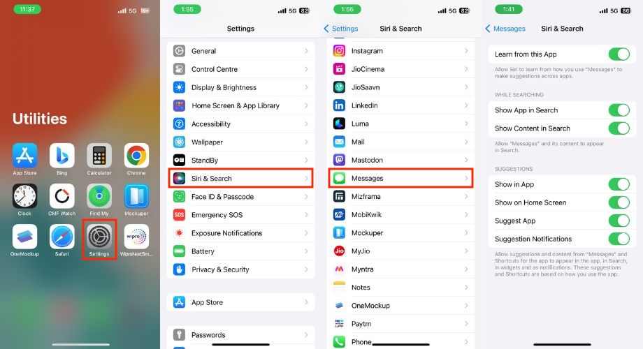 siri & search