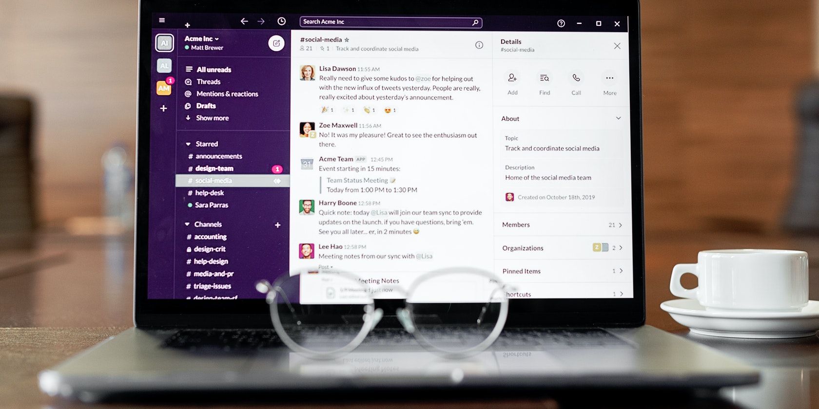 Как выйти из рабочего пространства Slack
