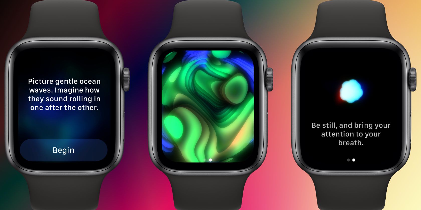 Mindfulness и Reflect на Apple Watch