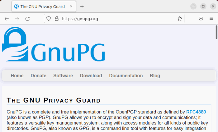Иллюстрация: логотип GnuPG и значки инструментов шифрования