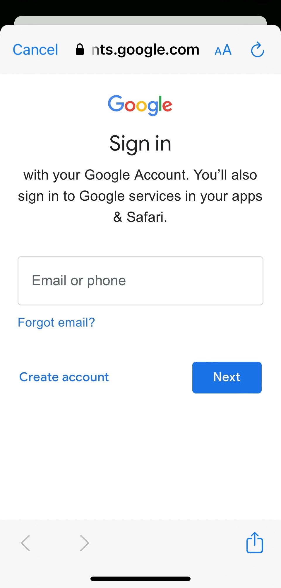 Вход в Google Pay