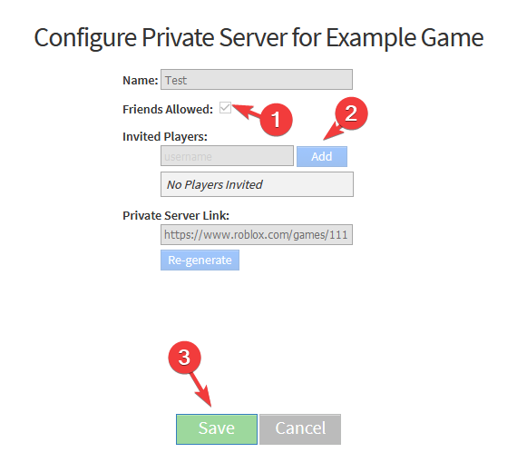 Скриншот: опция Friends Allowed для серверов