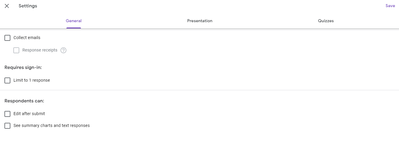 Меню настроек формы: ограничение одной отправки