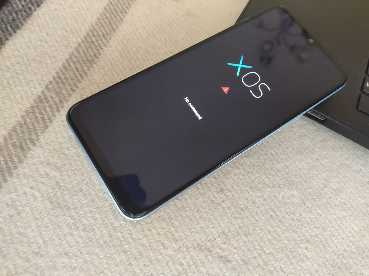 Экран No command в Recovery Mode