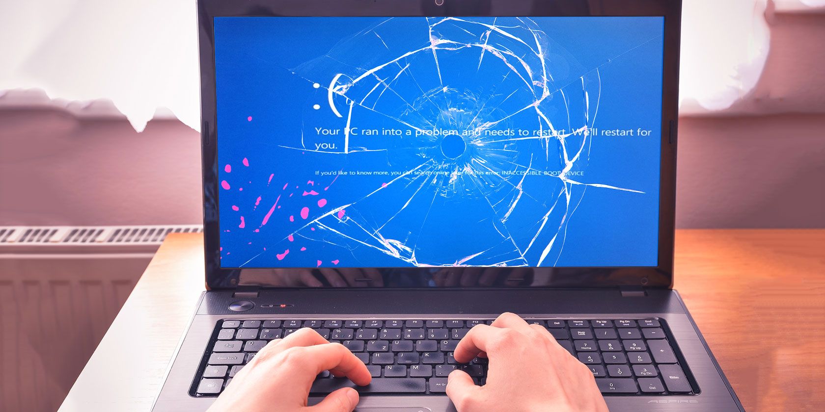 Исправить Inaccessible Boot Device в Windows 10