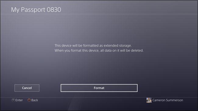Дополнительное подтверждение форматирования