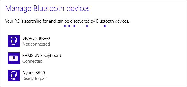 Windows: добавление Bluetooth‑устройства