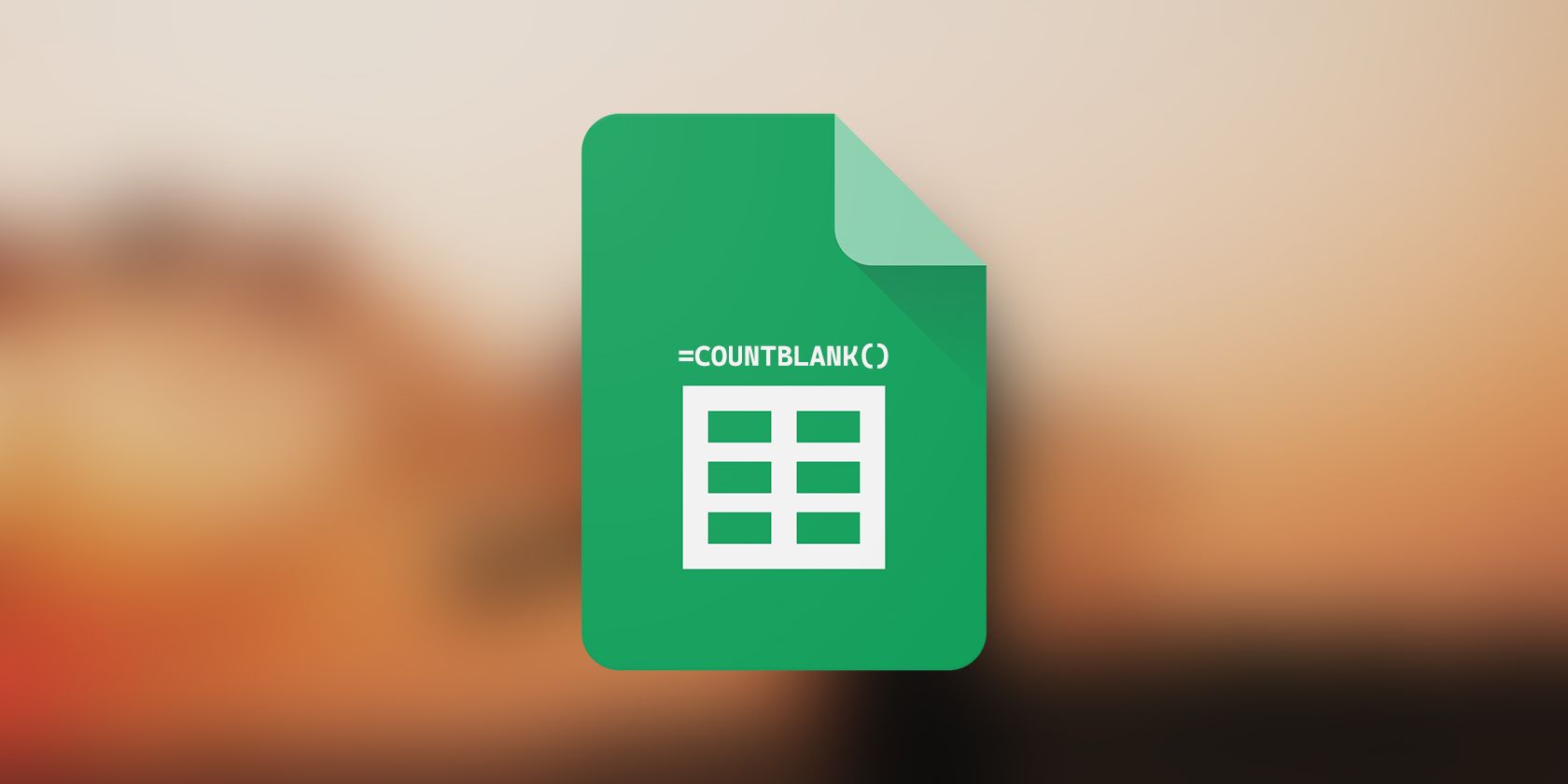 COUNTBLANK в Google Sheets — посчитать пустые ячейки