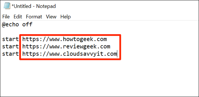 Добавление URL в файл