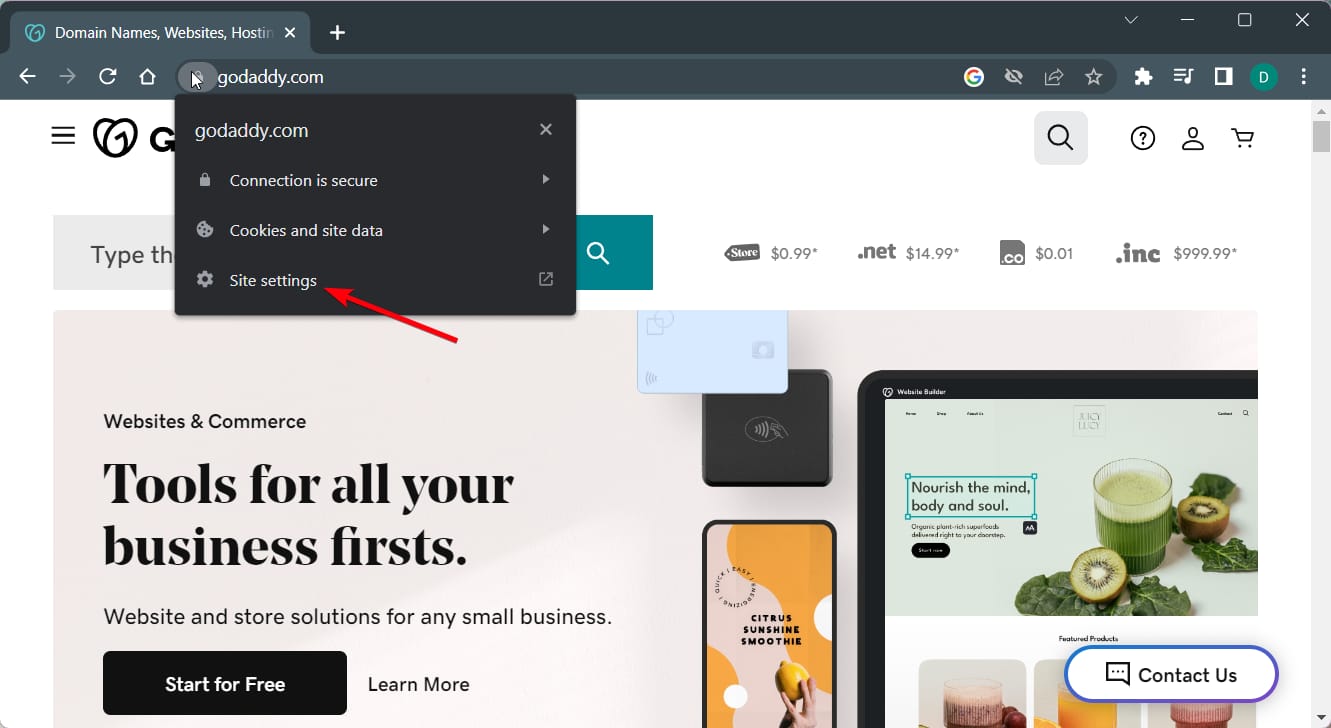 GoDaddy: ваш браузер необычный — как исправить