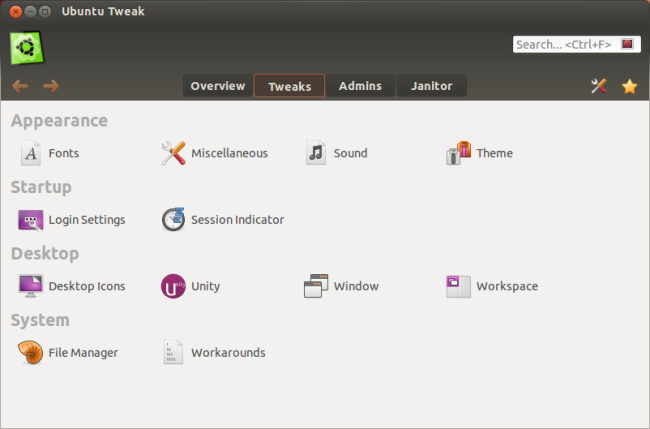 Панель настроек Tweaks с опциями темы и поведения