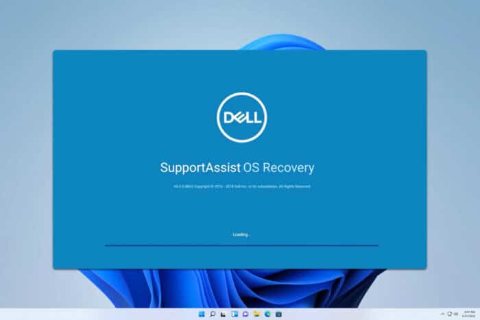 Dell SupportAssist OS Recovery — что это и как пользоваться