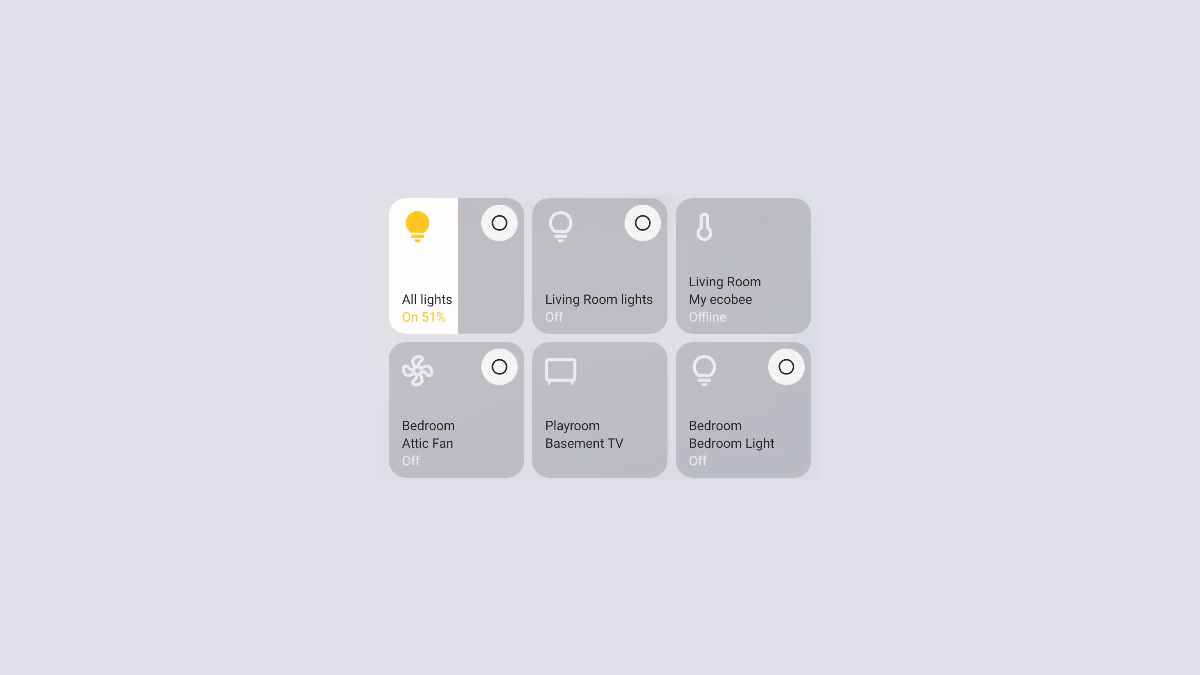 Управление умным домом через Quick Settings на Samsung