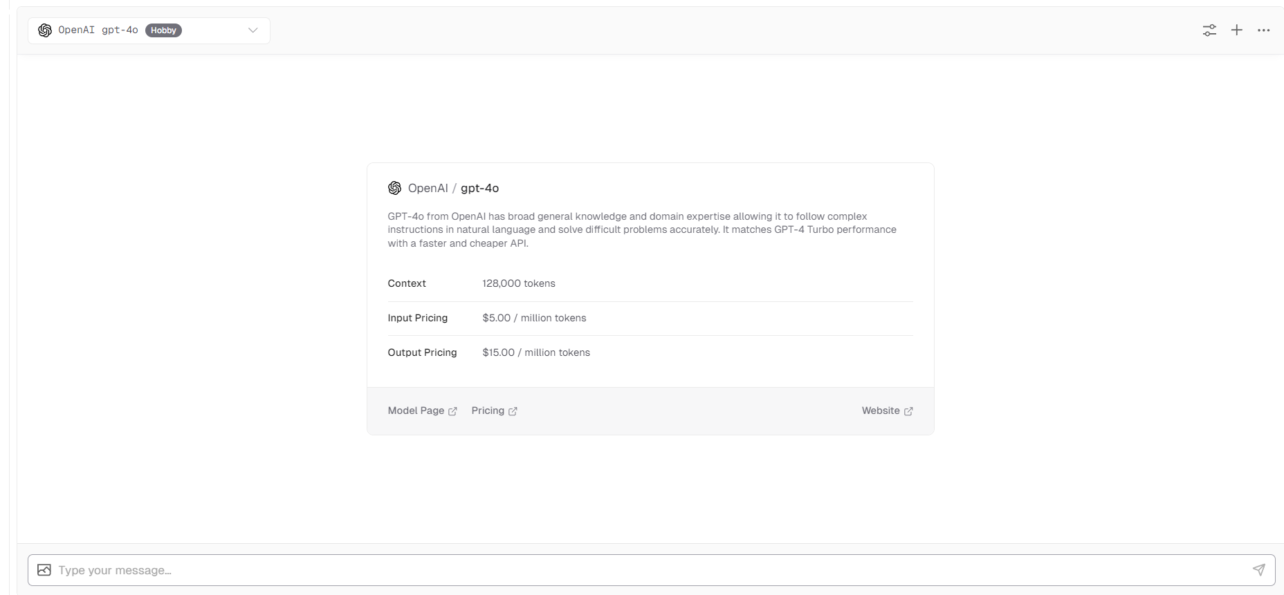 Интерфейс AI SDK с настройками генерации и сравнением ответов между моделями.