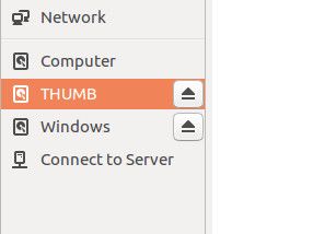 Кнопка безопасного извлечения накопителя в интерфейсе