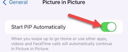 Toggle the switch on.