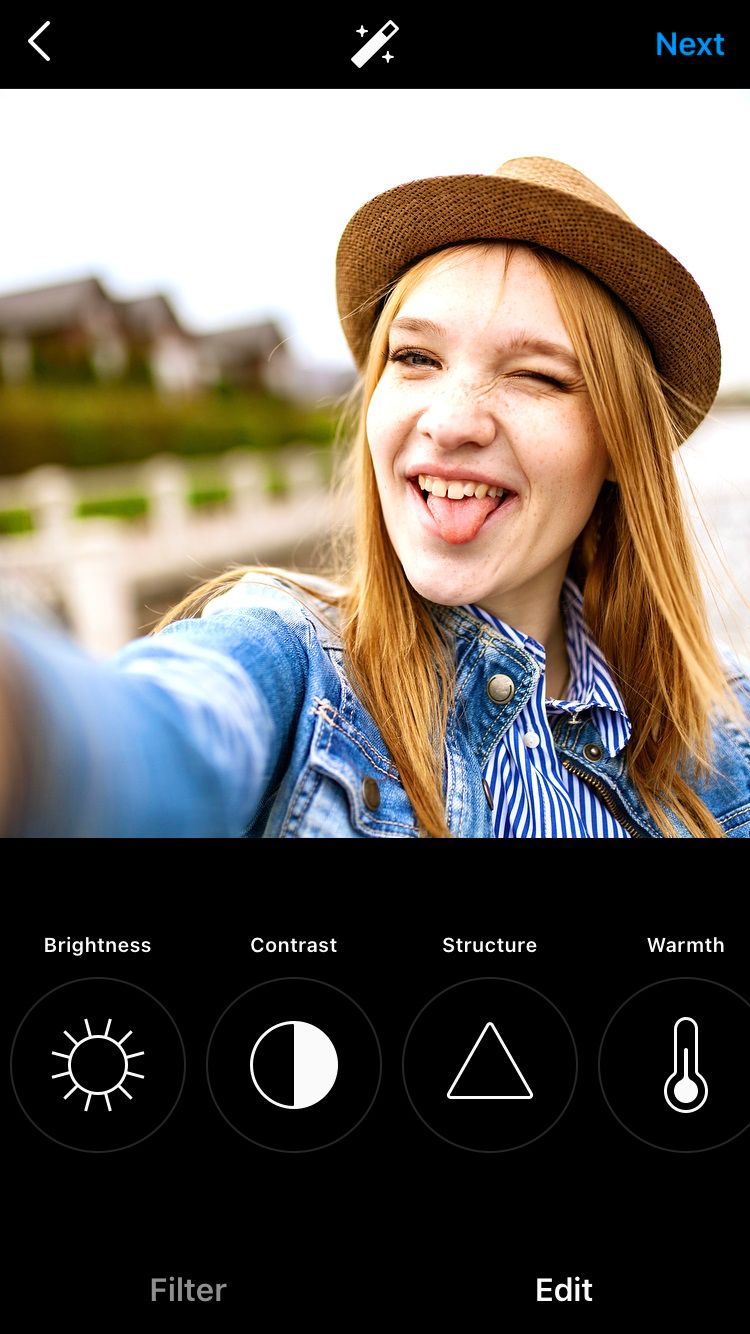 Instagram Photo Settings