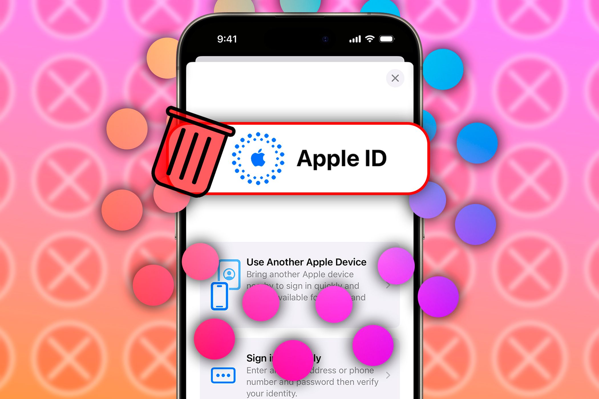 Удаление и деактивация Apple ID — инструкция