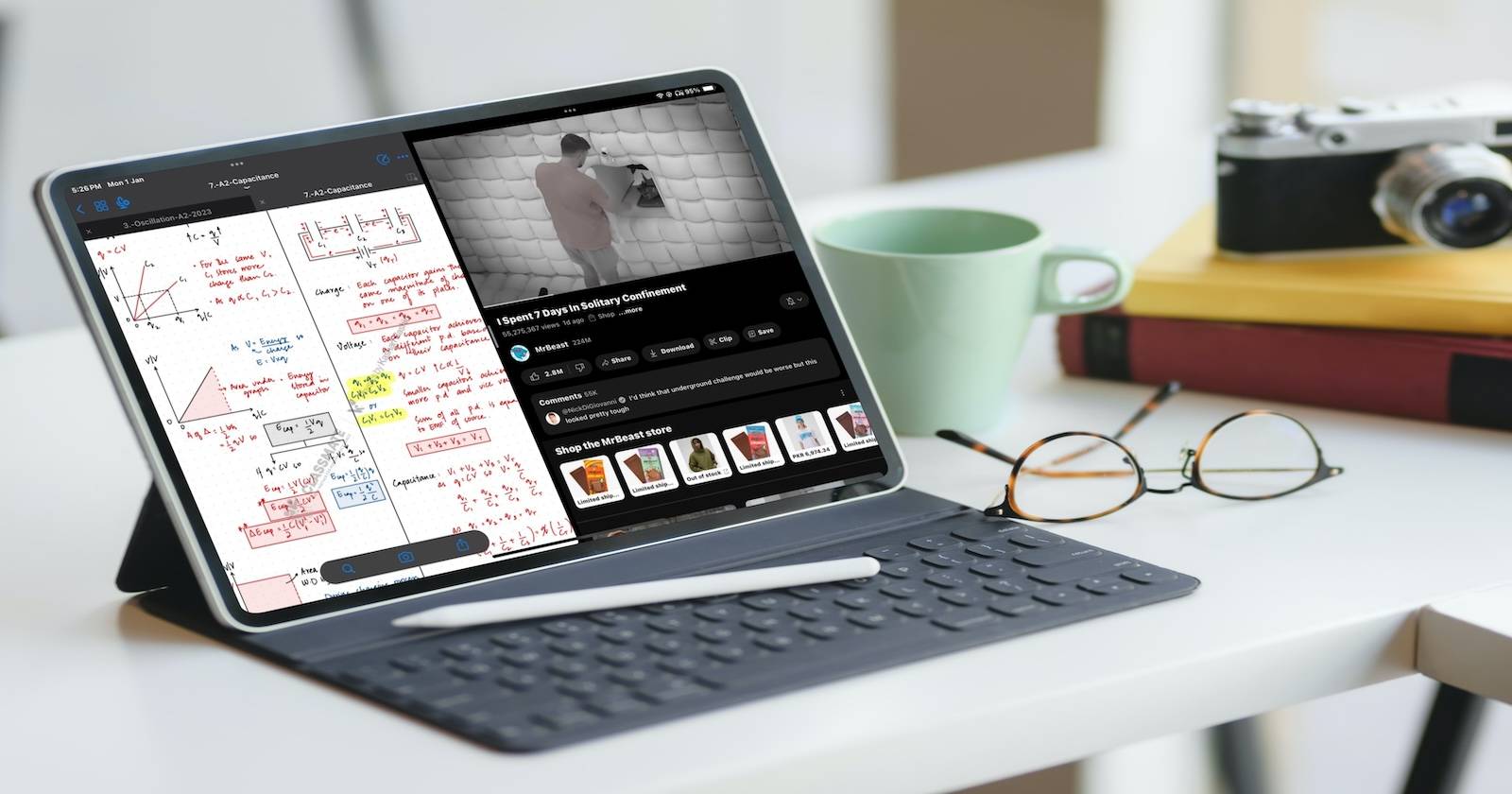 Отключить и выйти из Split View на iPad