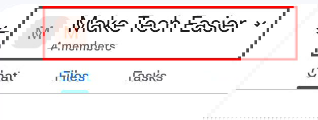 Пункт Notifications в меню пространства