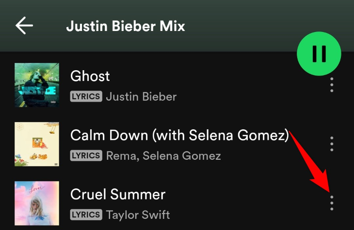 Как скрыть песни в Spotify — быстрое руководство