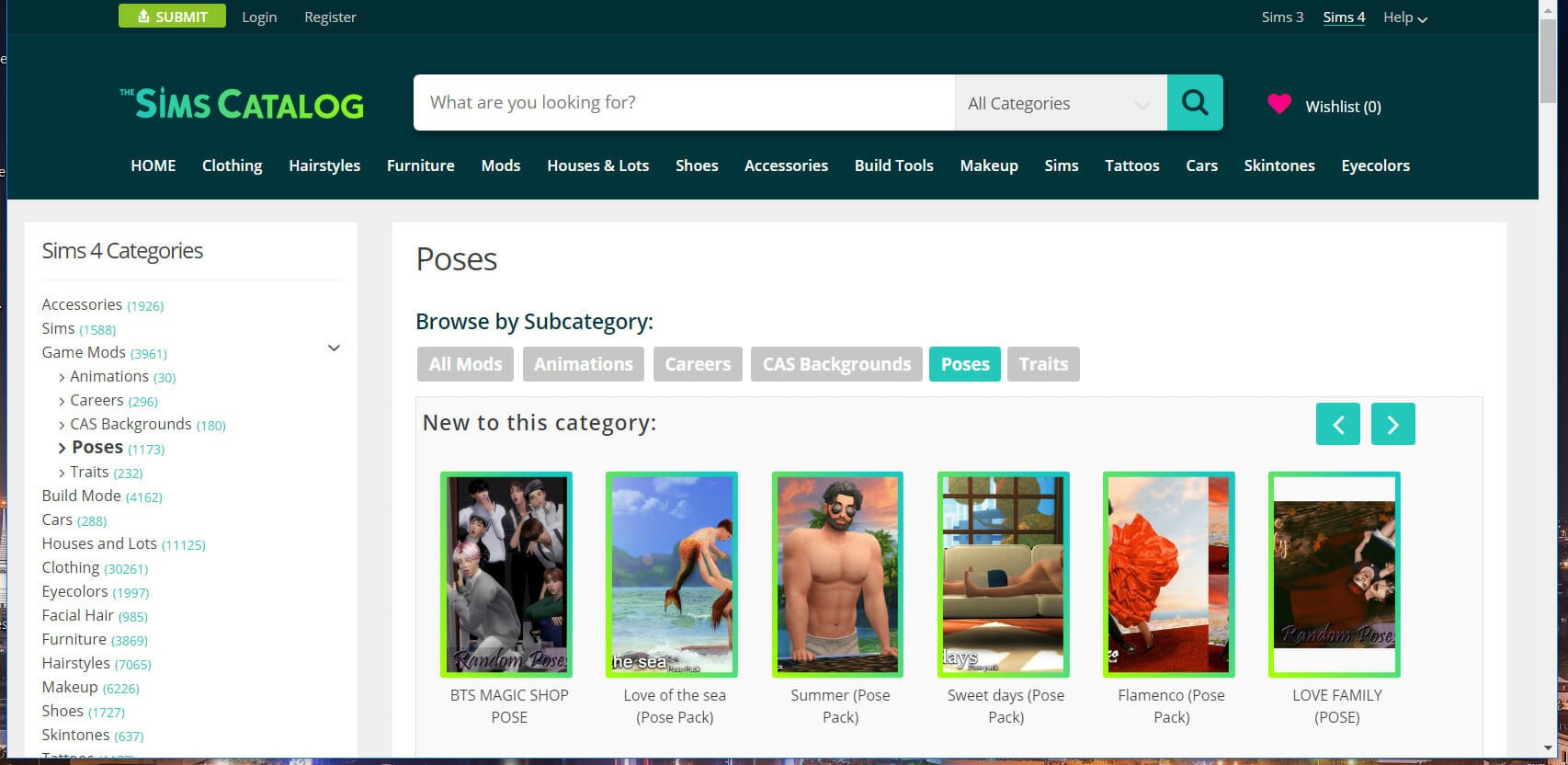 The Sims Catalog page mods not working sims 4