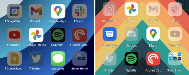 Экран с Downtime и режимом «Фокус» на iPhone, показывающий заблокированные приложения