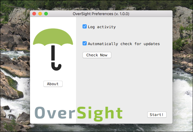 Настройки Oversight: логирование и обновления