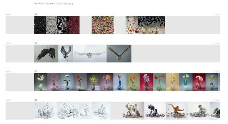 Ряд фотографий, составляющих визуальную композицию